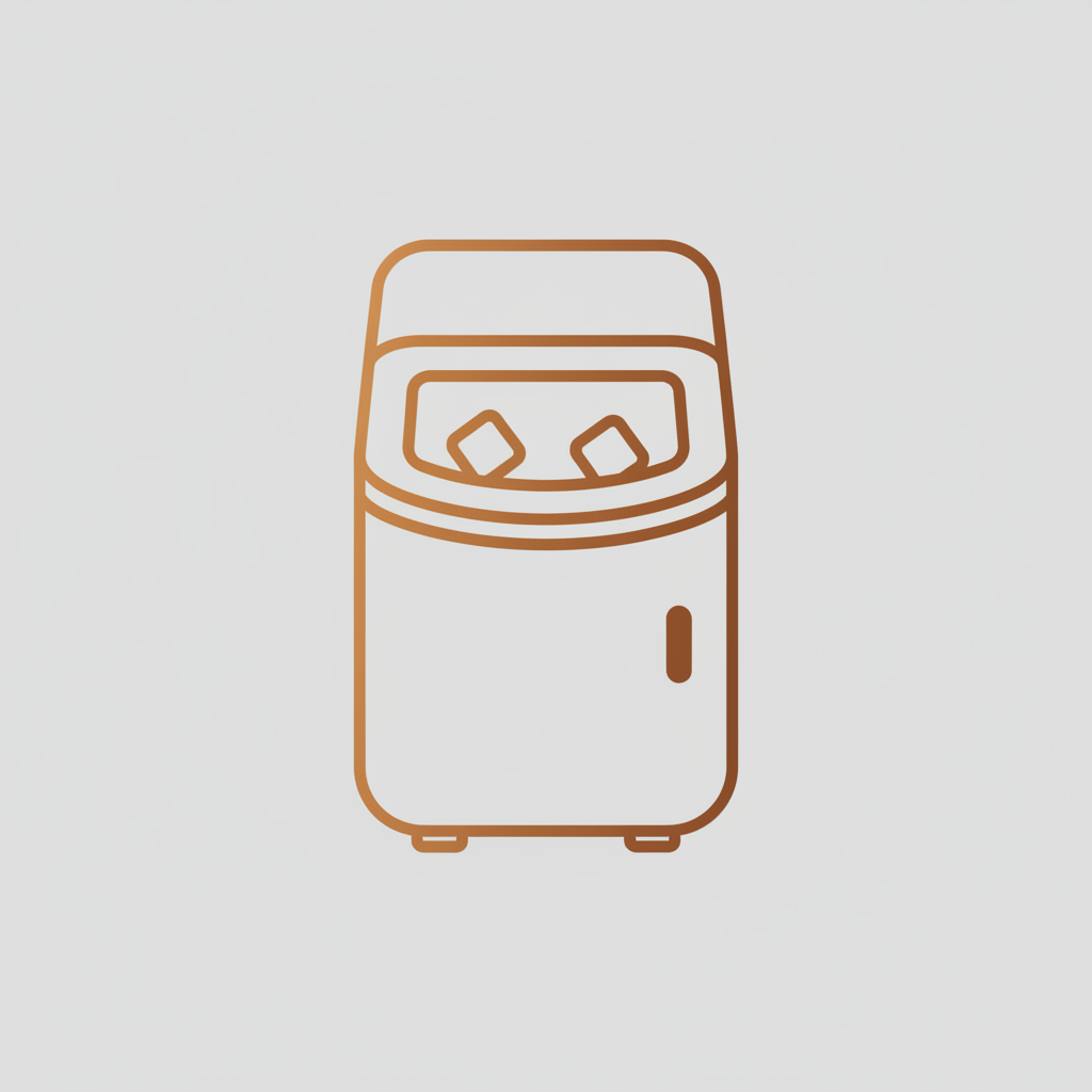 Ice maker and freezer icon